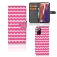 Samsung Galaxy Note 20 | Telefoon Hoesje | Waves Pink