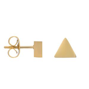 iXXXi Oorbellen Abstract Triangle Goud