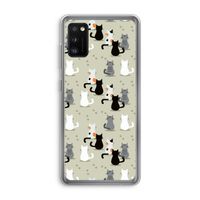 Katten: Samsung Galaxy A41 Transparant Hoesje