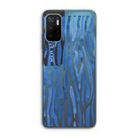 Blauwe nerven: Xiaomi Poco M3 Pro 5G Transparant Hoesje