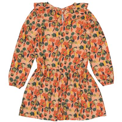 Quapi Meisjes jurk - Baily - AOP grafisch roze