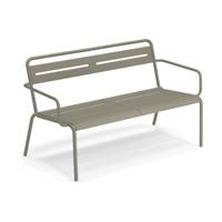 EMU Star tuinbank met arm grey green