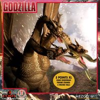 Godzilla: 5 Points XL - Destroy All Monsters 1968 Action Figure Box Set Round 2