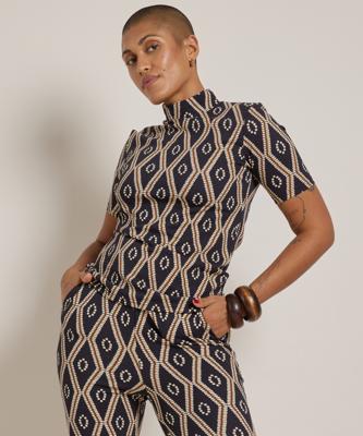 turtleneck t-shirt met print turtleneck t-shirt met print