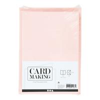 Creativ Company Kaarten en enveloppen pastelkleuren, 50 sets
