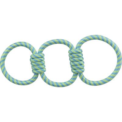 TRIXIE AQUATOY TOUW TREKSPEELTJE RINGEN POLYESTER GEEL / GROEN