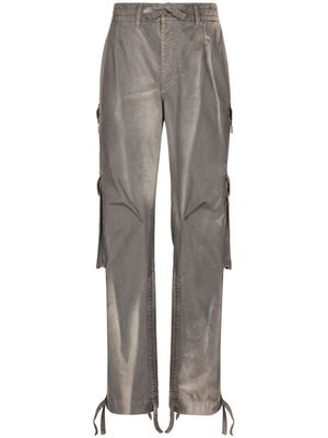 Dolce & Gabbana pantalon cargo à effet délavé - Tons neutres