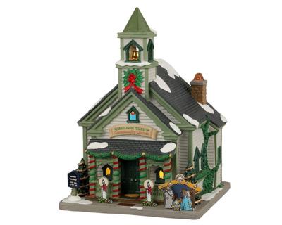 Balsam Glen Church B/O Led Kerst - Lemax