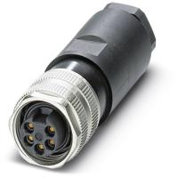 Phoenix Contact 1456284 Sensor/actuator connector, niet geassembleerd 7/8 Aantal polen: 5 Bus, recht 1 stuk(s) - thumbnail