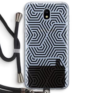 Magic pattern: Samsung Galaxy J5 (2017) Transparant Hoesje met koord