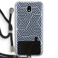 Magic pattern: Samsung Galaxy J5 (2017) Transparant Hoesje met koord