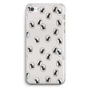 Miauw: iPhone 5 / 5S / SE Transparant Hoesje