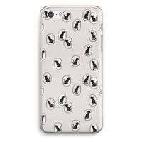 Miauw: iPhone 5 / 5S / SE Transparant Hoesje
