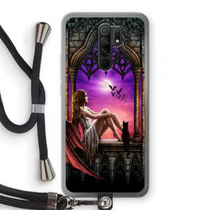 Kinderen van de nacht: Xiaomi Redmi 9 Transparant Hoesje met koord