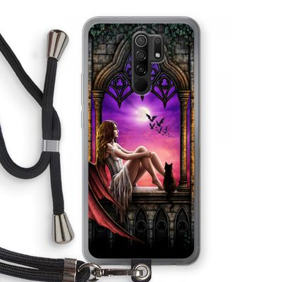 Kinderen van de nacht: Xiaomi Redmi 9 Transparant Hoesje met koord
