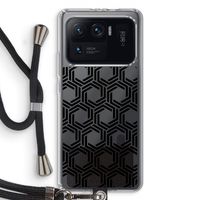 Geometrisch patroon: Xiaomi Mi 11 Ultra Transparant Hoesje met koord