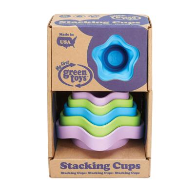 Green Toys stapelaar bekers sterretjes