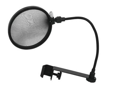OMNITRONIC Microphone-Pop Filter, black