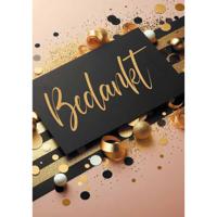 Wenskaarten bedankt pak a 10 stuks