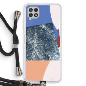 Billy: Samsung Galaxy A22 4G Transparant Hoesje met koord