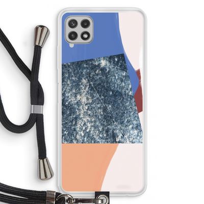 Billy: Samsung Galaxy A22 4G Transparant Hoesje met koord