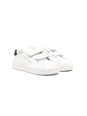 Palm Angels Kids baskets à attaches scratch - Blanc