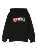 Diesel Kids hoodie en coton à logo brodé - Noir - thumbnail