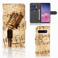 Samsung Galaxy S10 Telefoonhoesje met foto Bladmuziek