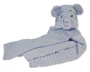 Snuggle Baby wikkeldeken Olifant 75 x 100 cm lichtblauw Snuggle Baby wikkeldeken Olifant 75 x 100 cm lichtblauw