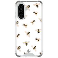 Samsung Galaxy A36 shockproof hoesje - Bee happy Samsung Galaxy A36 shockproof hoesje - Bee happy