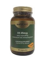 Natucare D3 25mcg (90 caps)
