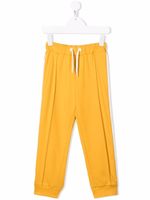 Fendi Kids pantalon à rayures - Jaune
