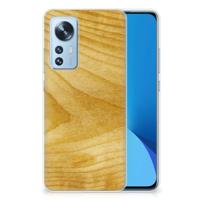 Xiaomi 12 | 12X | Bumper Hoesje | Licht Hout Xiaomi 12 | 12X | Bumper Hoesje | Licht Hout