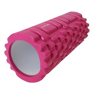 Tunturi foamroller Yoga Grid 33 cm roze