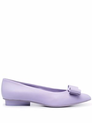 Ferragamo ballerines Viva Bow - Violet