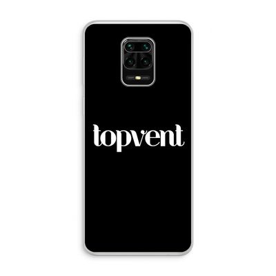 Topvent Zwart: Xiaomi Redmi Note 10 Lite Transparant Hoesje