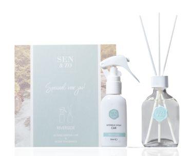 Sen & Zo Cadeauset riverside homefragrance & carspray