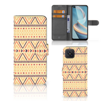 OPPO Reno4 Z Telefoon Hoesje Aztec Yellow