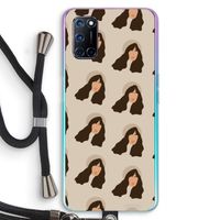 Bonjour mon amour: Oppo A72 Transparant Hoesje met koord