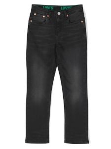 Levi's Kids jean slim à patch logo - Noir