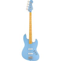 Fender Aerodyne Special Jazz Bass MN California Blue elektrische basgitaar met deluxe gigbag - thumbnail