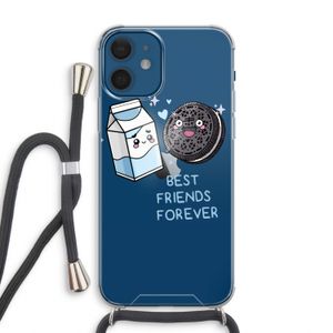 Best Friend Forever: iPhone 12 Transparant Hoesje met koord
