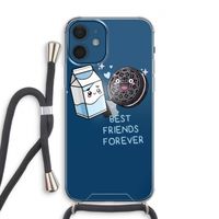Best Friend Forever: iPhone 12 Transparant Hoesje met koord