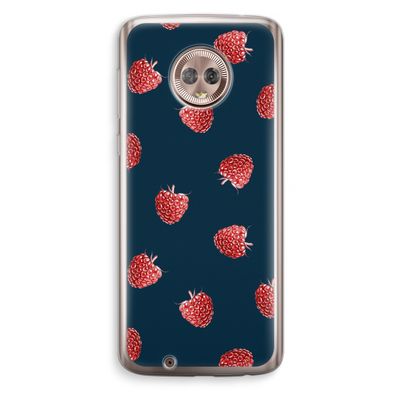 Framboosjes: Motorola Moto G6 Transparant Hoesje
