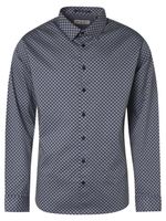 Shirt long sleeve all over printed night - thumbnail