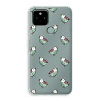 Vogeltjes: Google Pixel 5 Transparant Hoesje