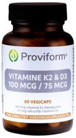 Vitamine K2 100mcg & D3 75mcg - thumbnail