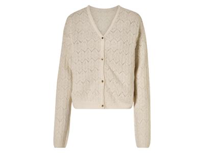 esmara Gebreid dames vest (Beige, L (44/46))