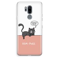 GSM poes: LG G7 Thinq Transparant Hoesje