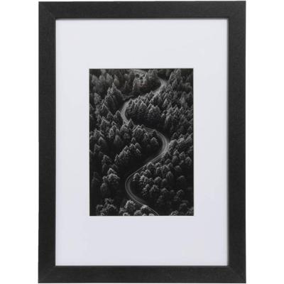 Leen Bakker - Fotolijst Haarlem - 21x30 Cm - MDF/Glas - Zwart